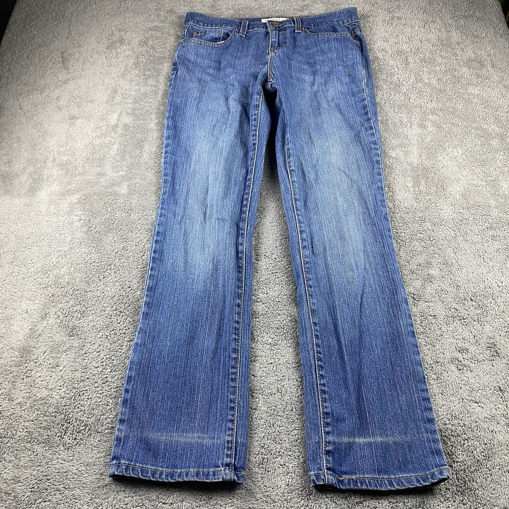 Levi 505 Straight Leg Jeans Womens 4 30x30 Blue Medium Wash Denim Mid Rise
